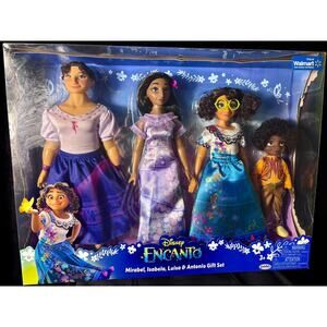 Disney Encanto 4 Doll Gift Set - Mirabel, Isabela, Luisa and Antonio - NIB